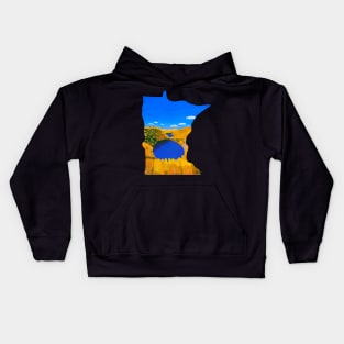 Minnesota Bean & Bear Lakes Kids Hoodie